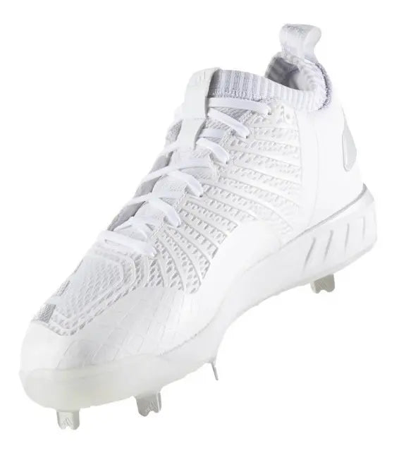 Spikes De Beisbol Adidas Boost Icon 3 Mid Blancos Metal