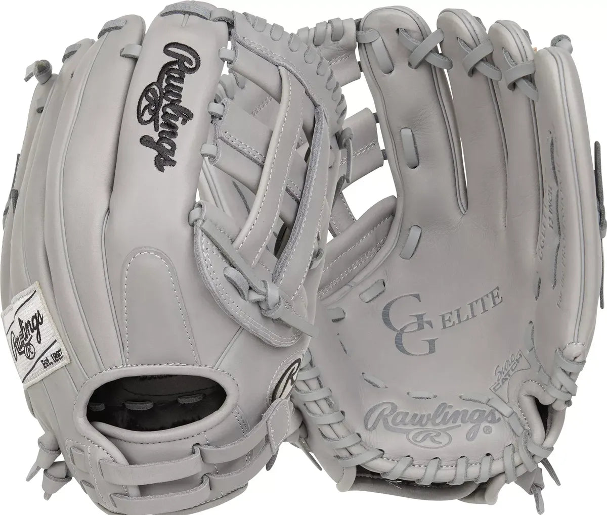 Guante De Beisbol Rawlings GG Elite Gris 12 In Lanzador Diestro