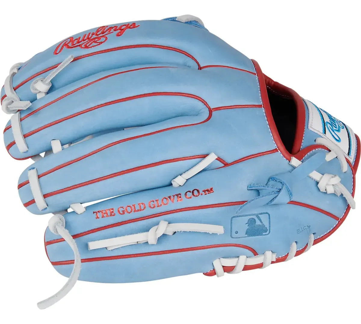 Guante De Beisbol Rawlings R9 Pro Azul Columbia 11.5 In Lanzador Diestro