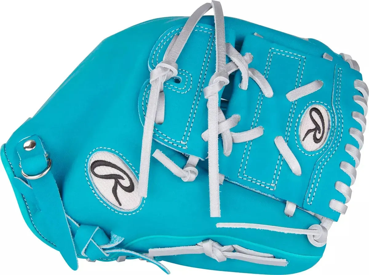 Guante De Beisbol Rawlings Heart Of The Hide Azul Con Plata 11.75 In Lanzador Diestro