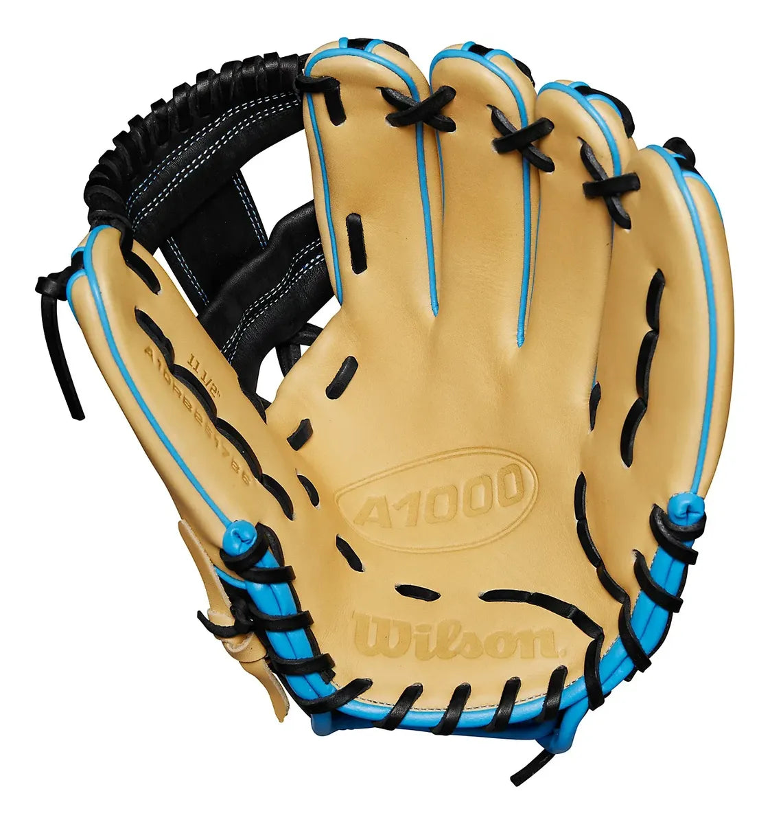 Guante De Beisbol Wilson A1000 Crema Con Negro 11.5 In Lanzador Diestro