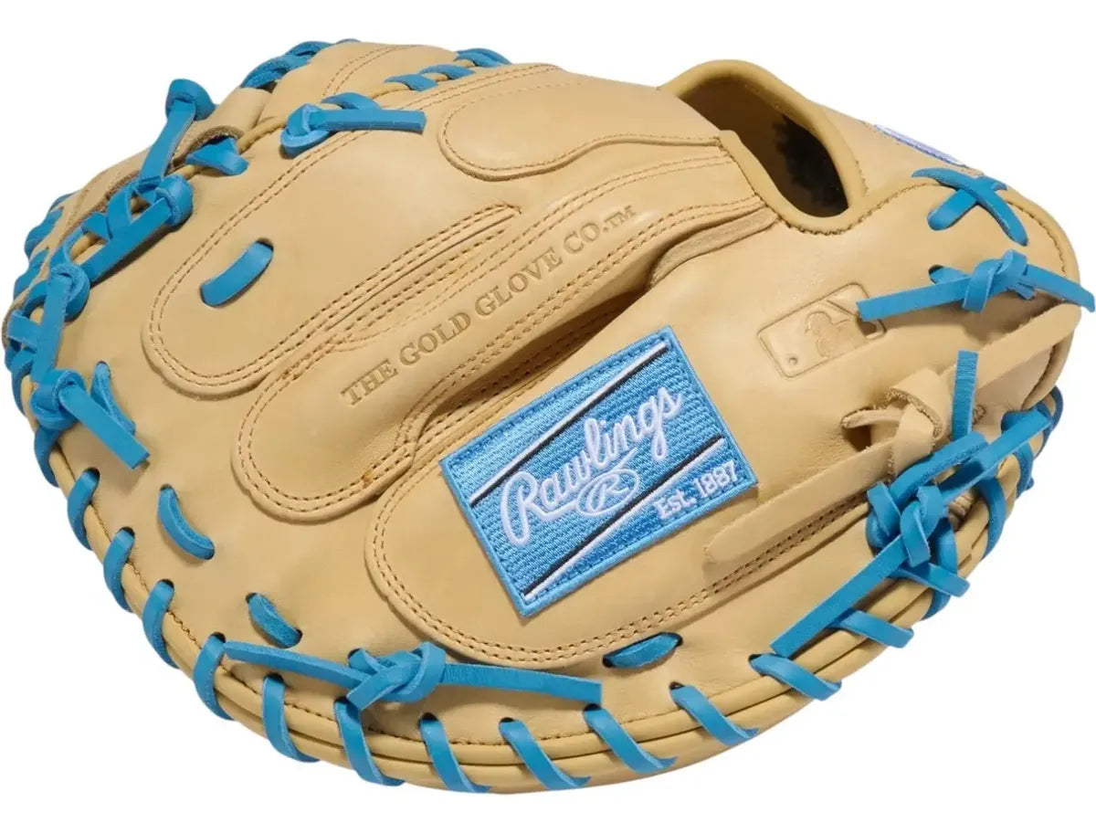 Guante De Catcher Beisbol Rawlings GG Elite Crema 33 In Lanzador Diestro