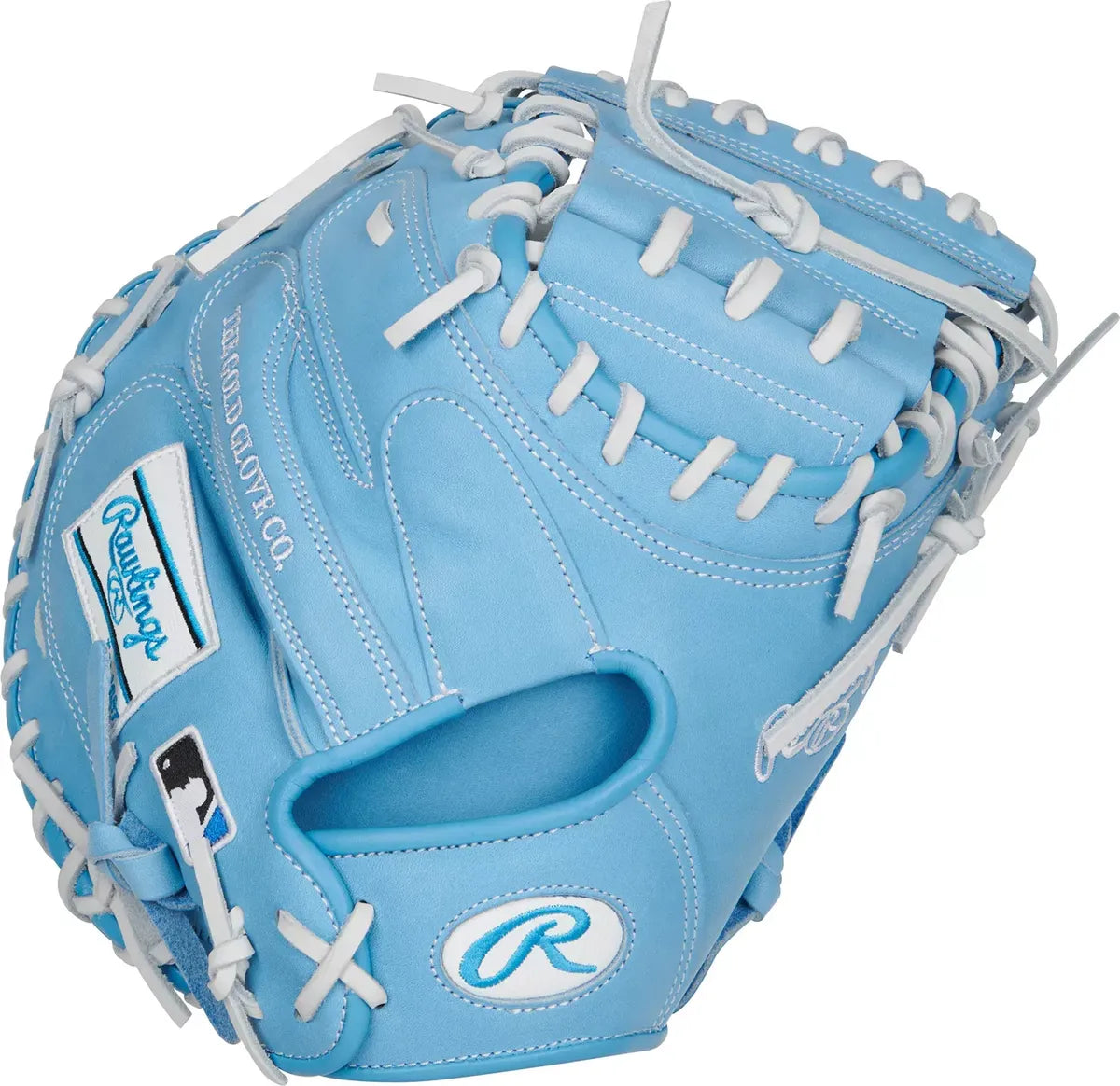 Guante De Catcher Beisbol Rawlings Heart Of The Hide Azul 33 In Lanzador Diestro