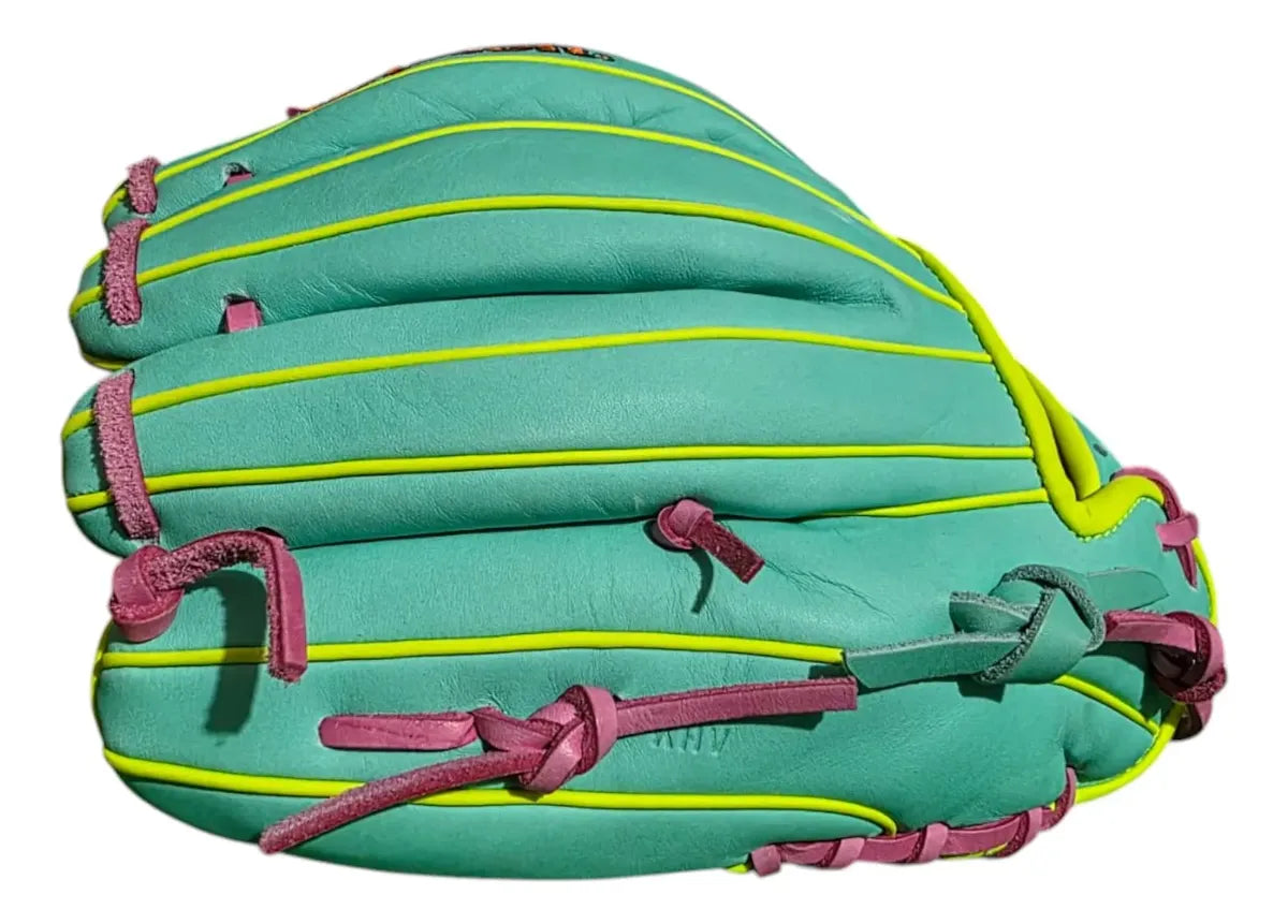 Guante De Beisbol Wilson A1000 Aqua Verde 11.5 In Lanzador Diestro
