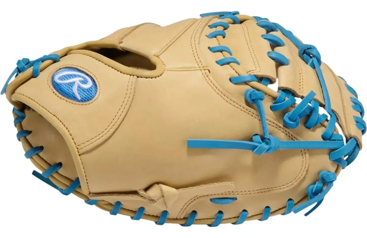 Guante De Catcher Beisbol Rawlings GG Elite Crema 33 In Lanzador Diestro