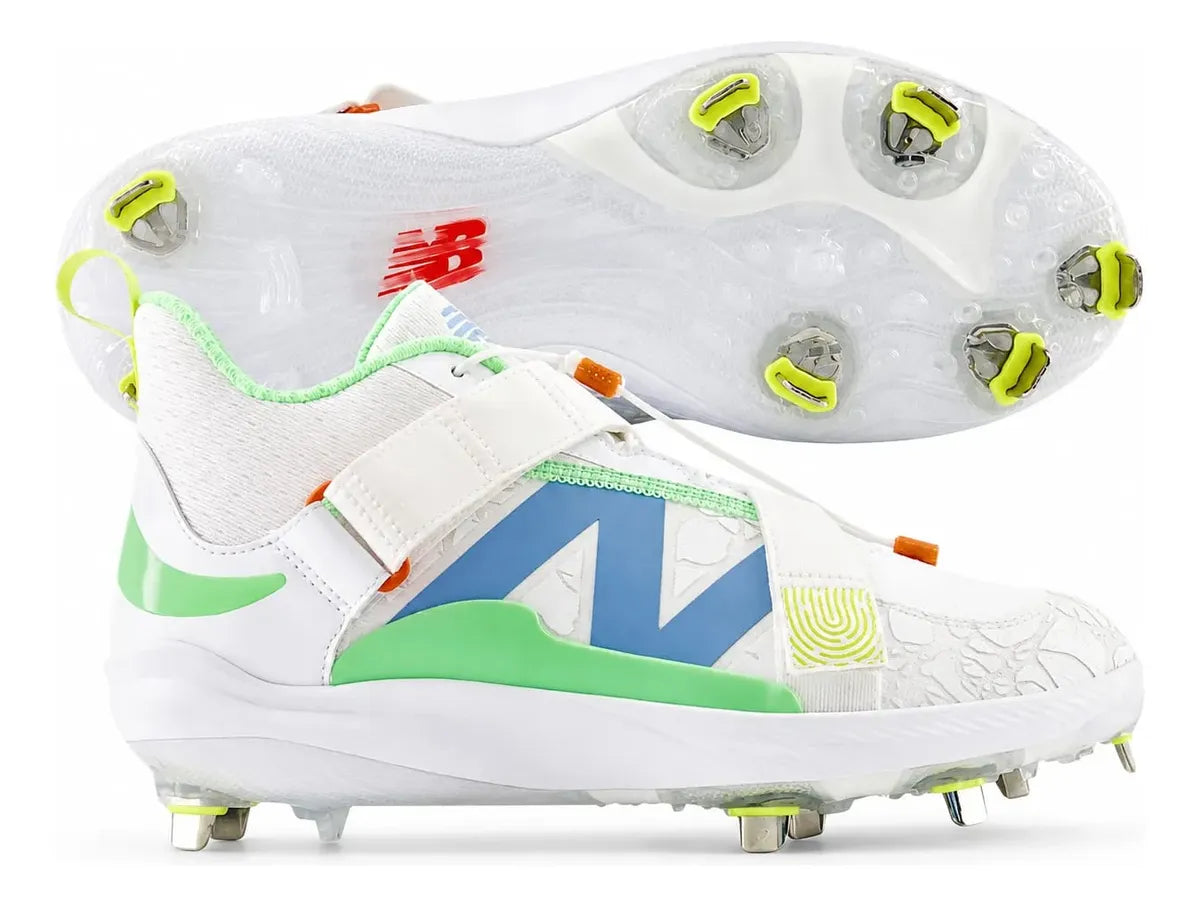 Spikes De Beisbol New Balance Fuelcell Lindor2 Blanco Metal