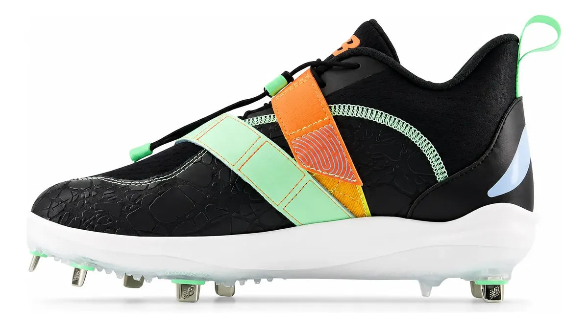 Spikes De Beisbol New Balance Fuelcell Lindor2 Negro Metal