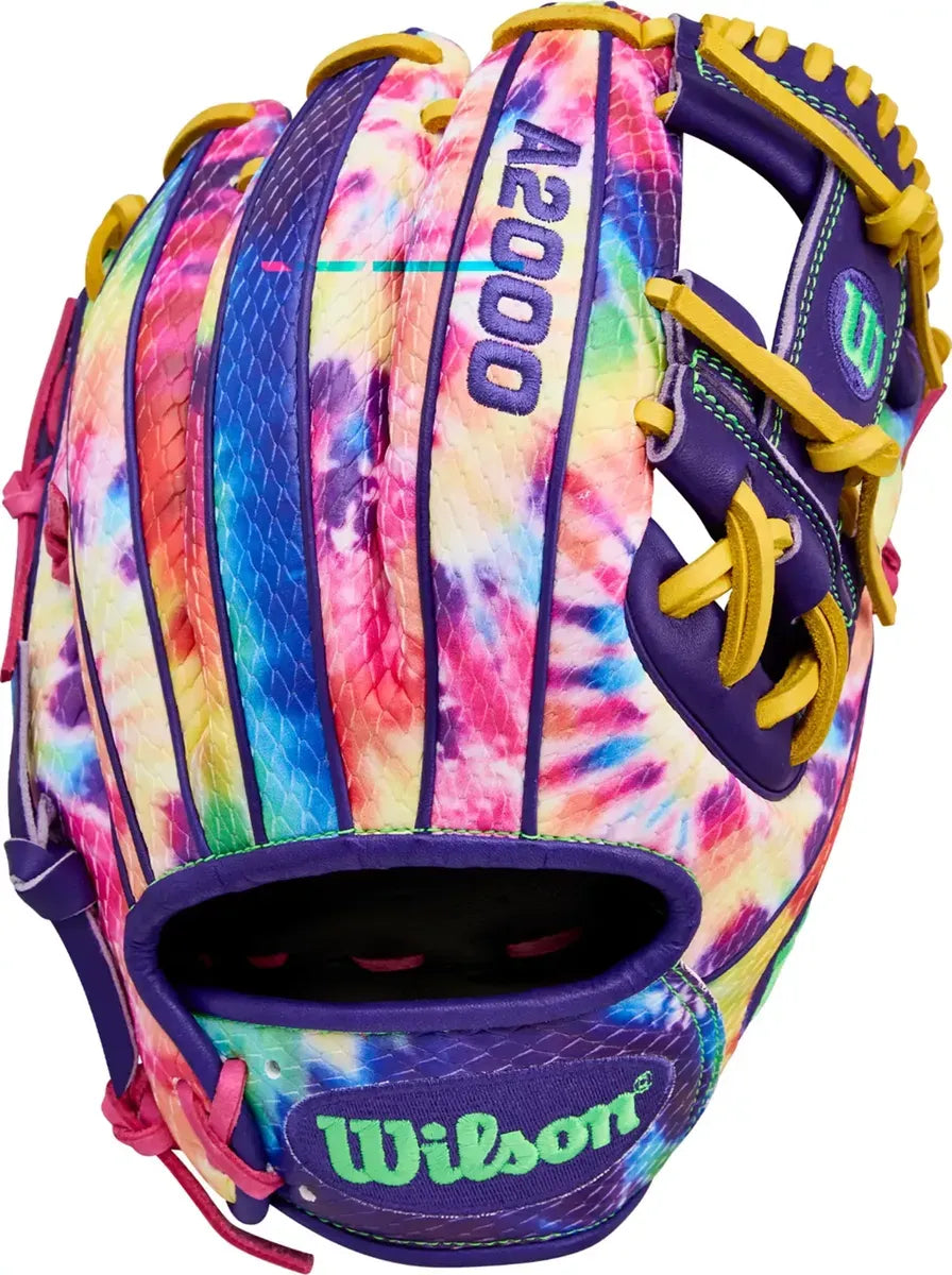 Guante De Beisbol Wilson A2000 Tie-Dye 11.5 In Lanzador Diestro