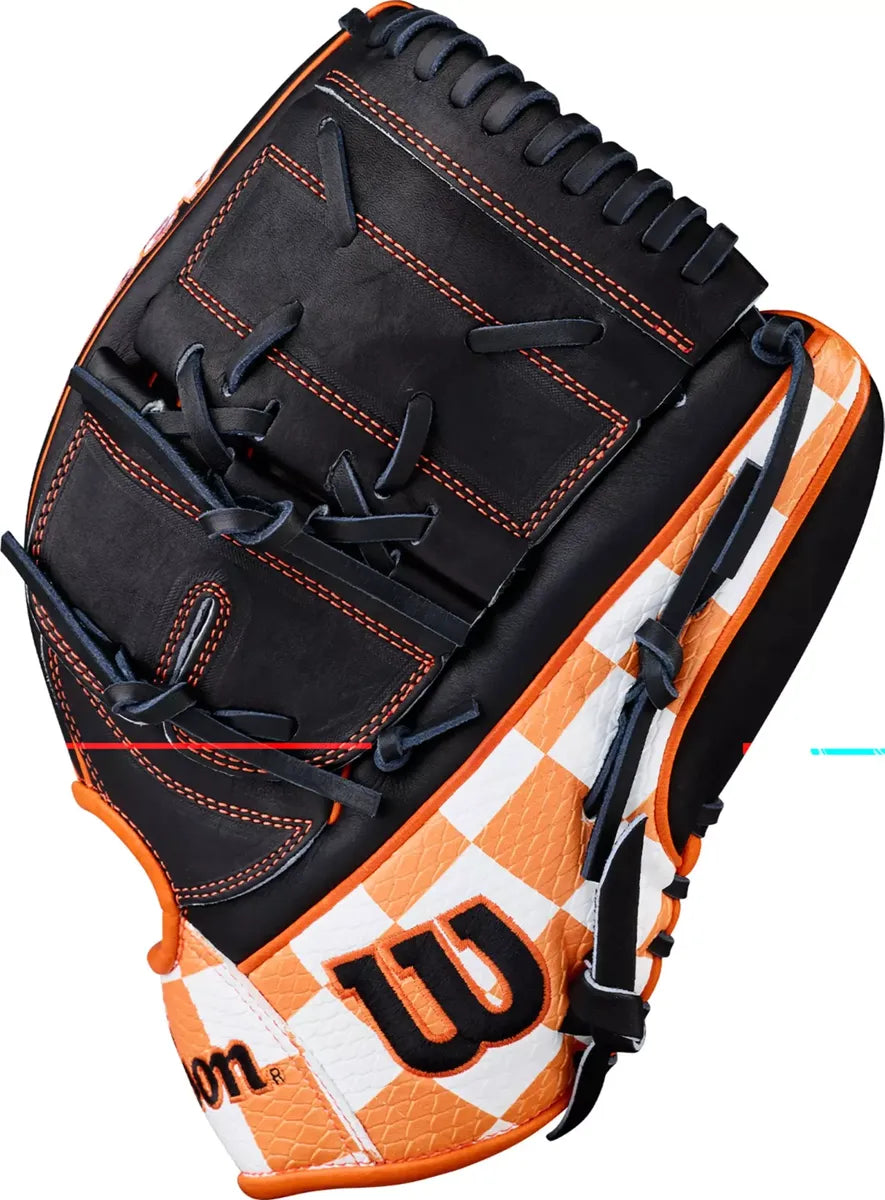 Guante De Beisbol Wilson A2000 Naranja Pitcher 12 In Lanzador Diestro