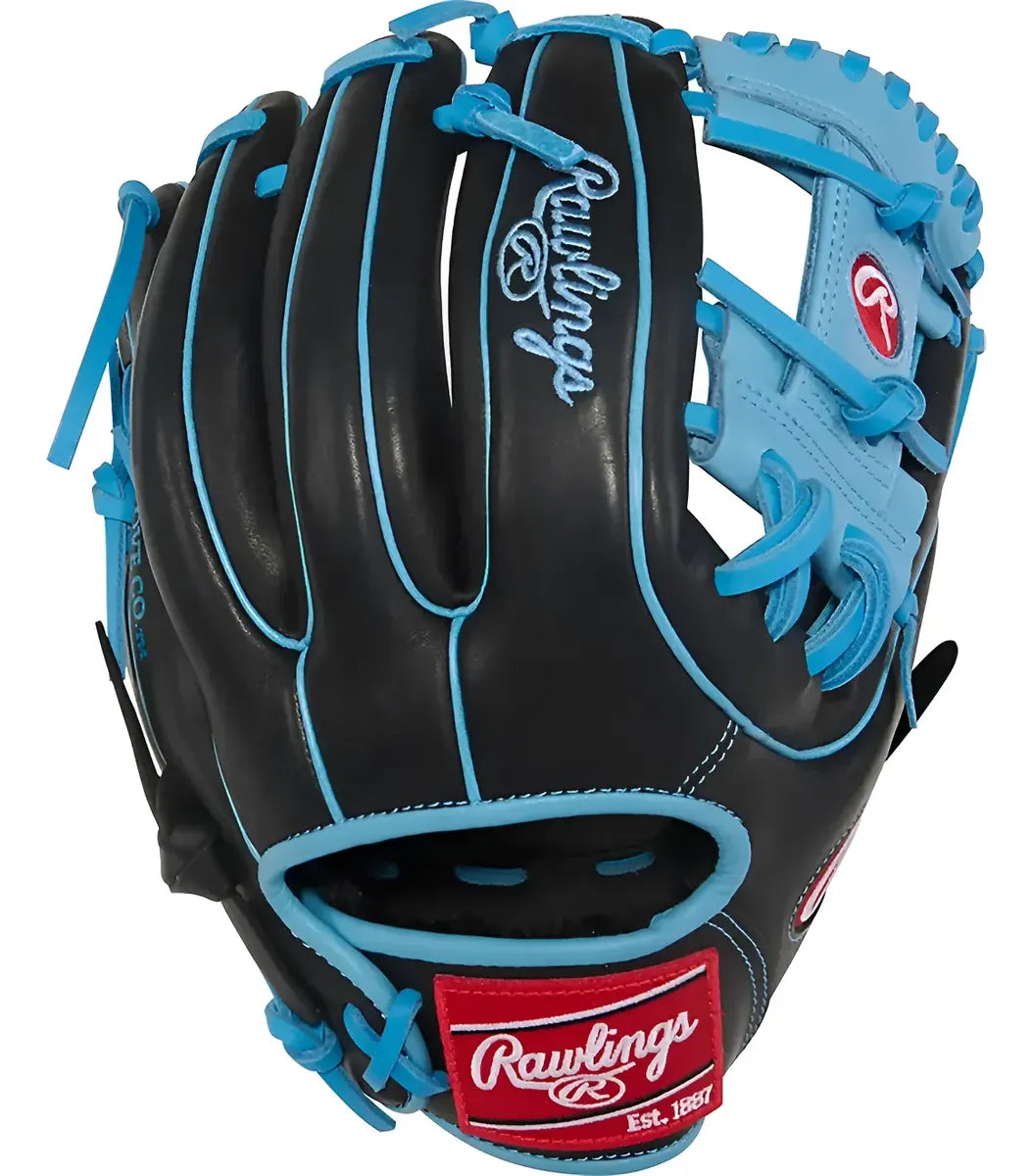 Guante De Beisbol Rawlings R9 Azul Con Negro 11.5 In Lanzador Diestro