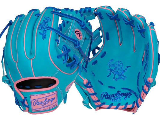 Guante De Beisbol Rawlings Heart Of The Hide Turquesa 11.5 In Lanzador Diestro