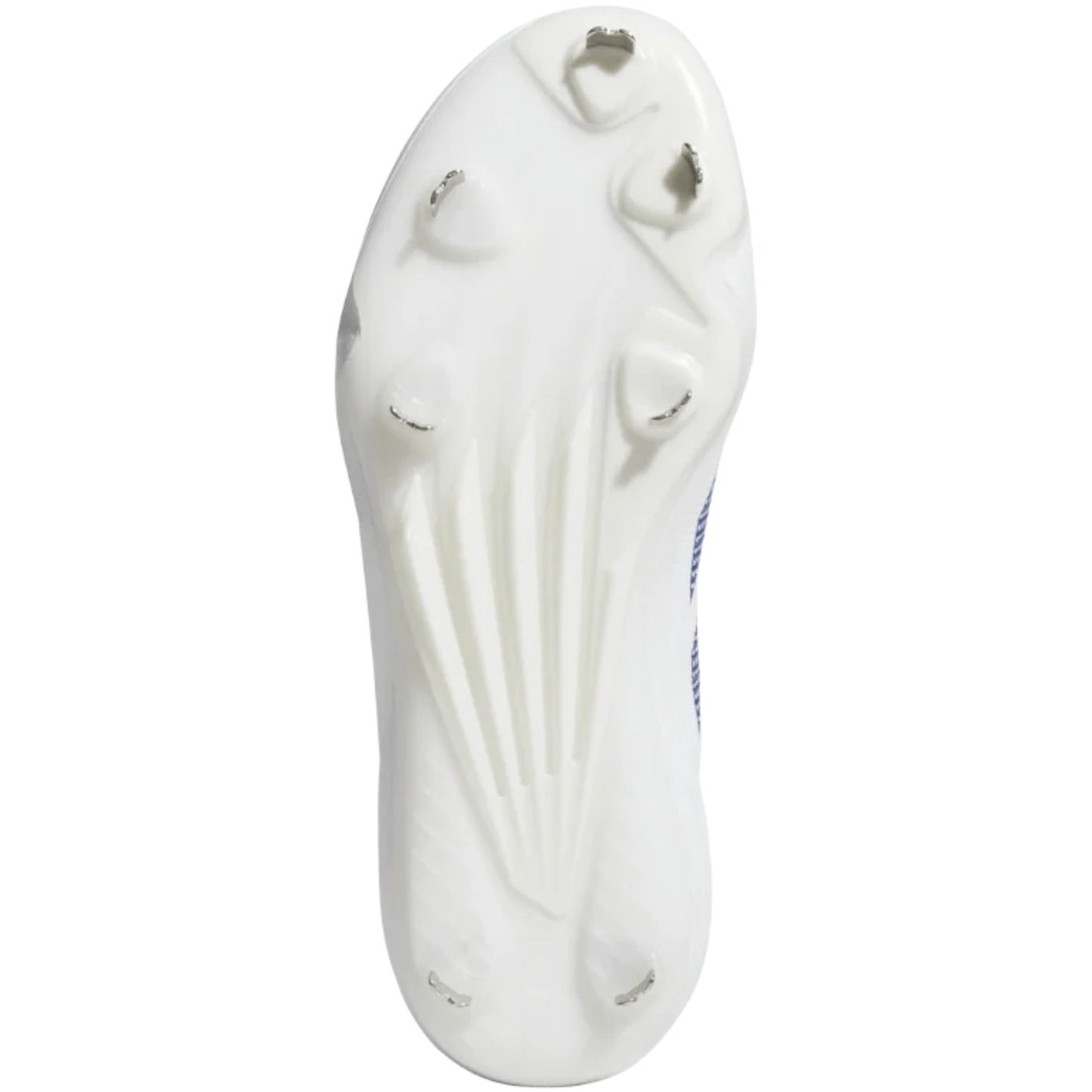 Spikes De Beisbol Adidas Adizero Impact 2.0 Blanco Con Azul Metal