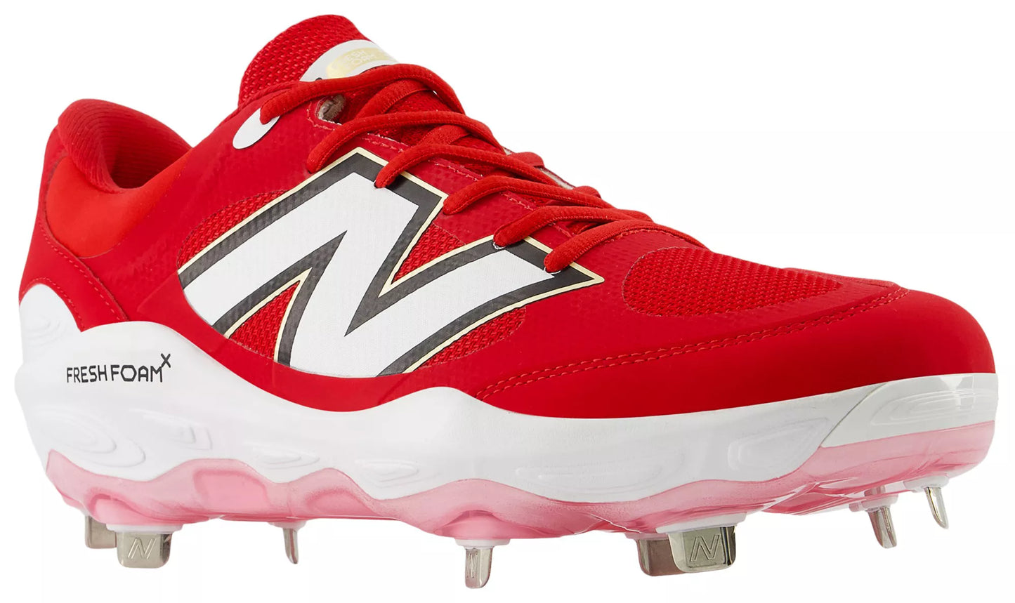 Spikes De Beisbol New Balance Fresh Foam X 3000 Rojo Metal