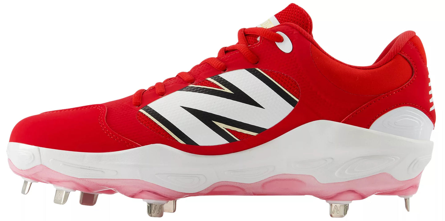 Spikes De Beisbol New Balance Fresh Foam X 3000 Rojo Metal