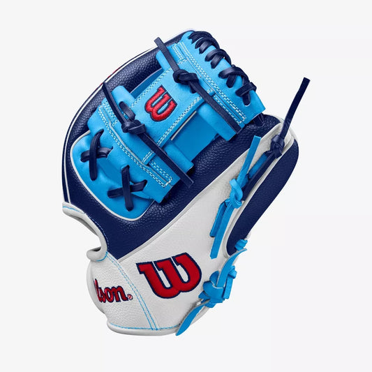 GUANTE WILSON A2000 PEDROIA PF88 AZUL 11.25