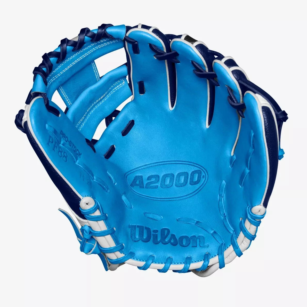 GUANTE WILSON A2000 PEDROIA PF88 AZUL 11.25