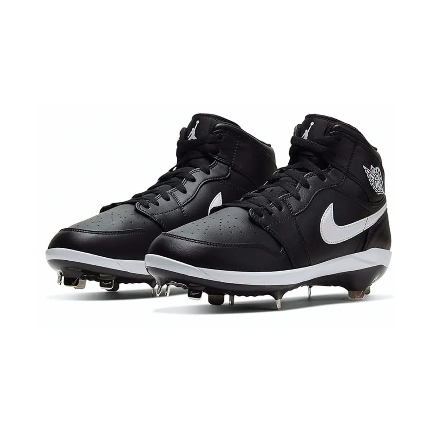 Spikes De Beisbol Nike Jordan 1 Retro Negro Metal