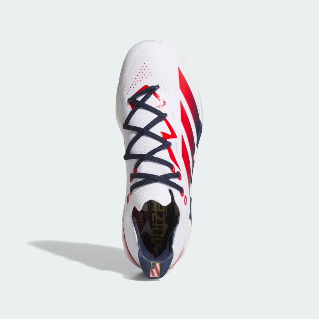 Spikes De Beisbol Adidas Adizero Electric+ 2.0 Blanco USA Metal