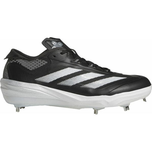 Spikes De Beisbol Adidas Adizero Impact BSB Negro Con Plata Metal