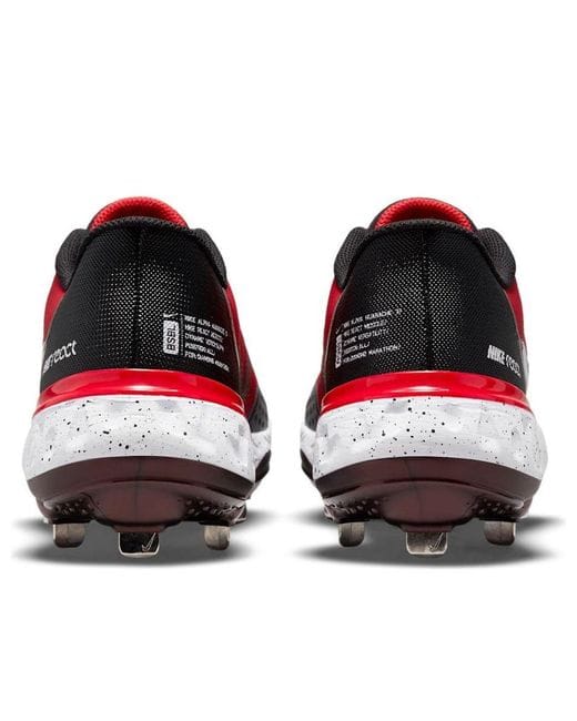 Spikes De Beisbol Nike Alpha Huarache Elite 3 Team Crimson Metal