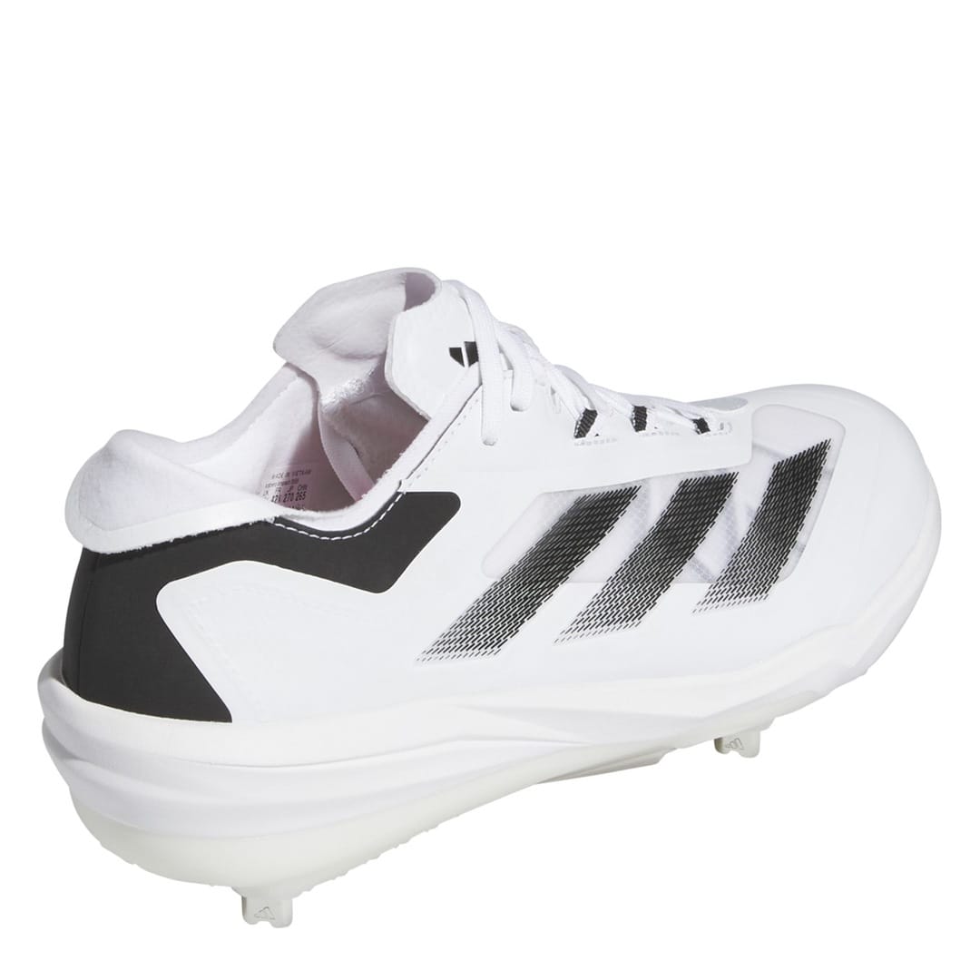 Spikes De Beisbol Adidas Adizero Impact Blanco Con Negro Low Metal