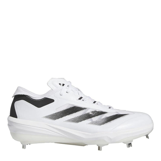 Spikes De Beisbol Adidas Adizero Impact Blanco Con Negro Low Metal
