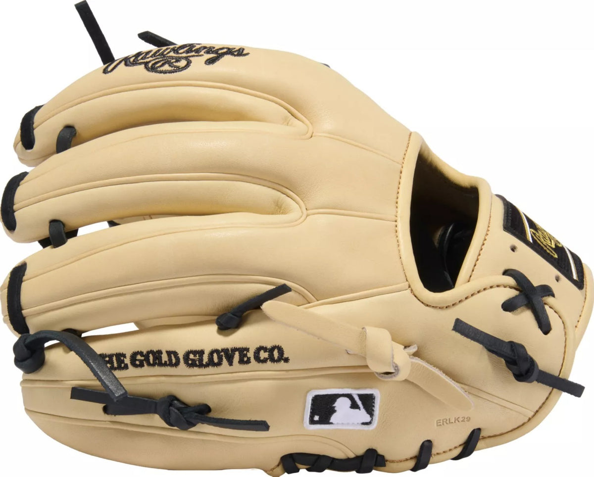 Guante De Beisbol Rawlings Heart Of The Hide Crema Con Negro 11.5 In Lanzador Diestro