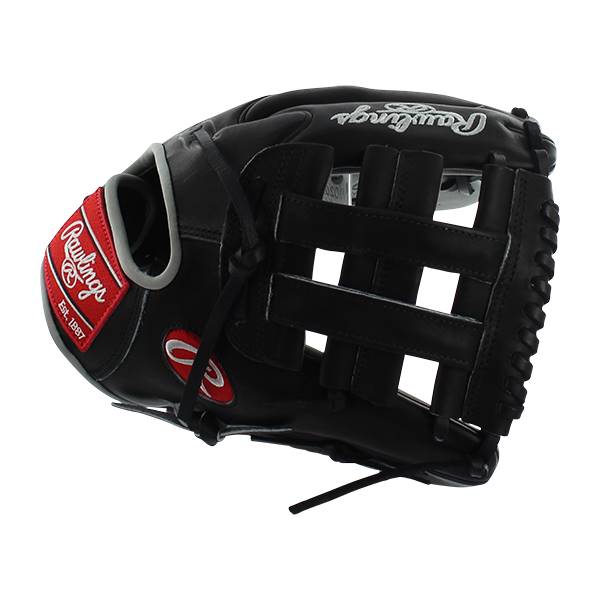 GUANTE RAWLINGS HEART OF THE HIDE NEGRO/GRIS 11.75