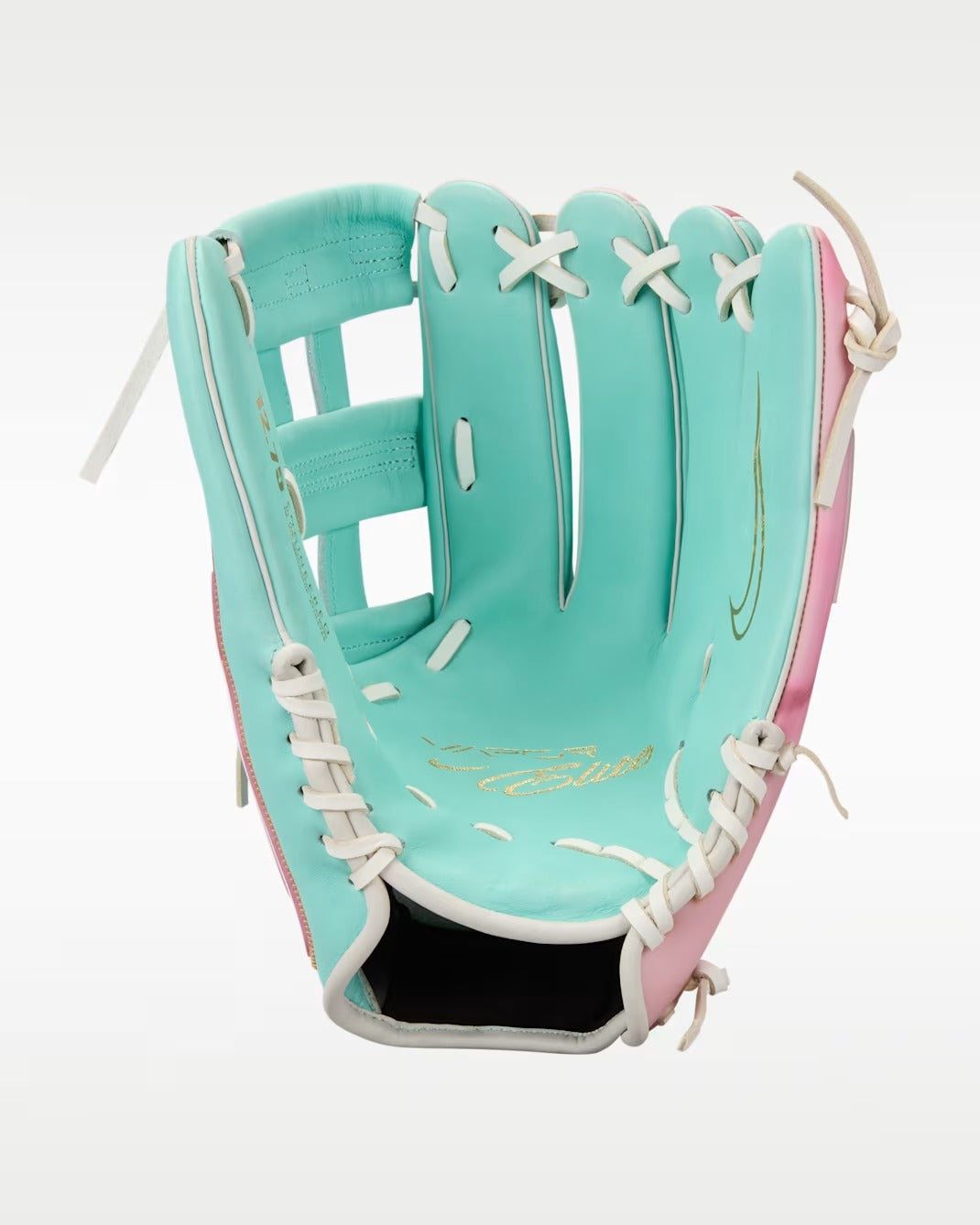 Guante De Beisbol Nike Vapor Elite Verde Aqua 12.75 In Lanzador Diestro