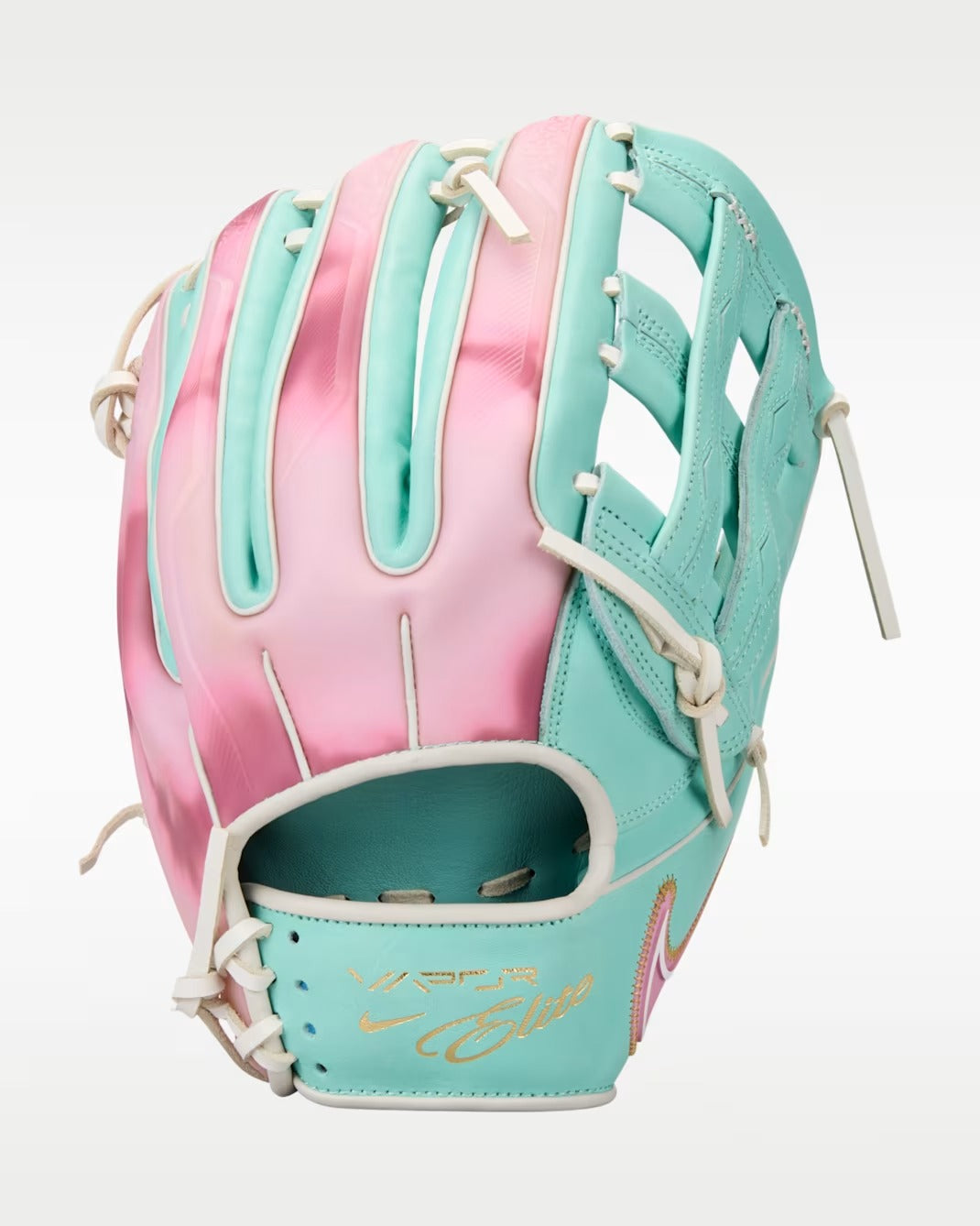 Guante De Beisbol Nike Vapor Elite Verde Aqua 12.75 In Lanzador Diestro