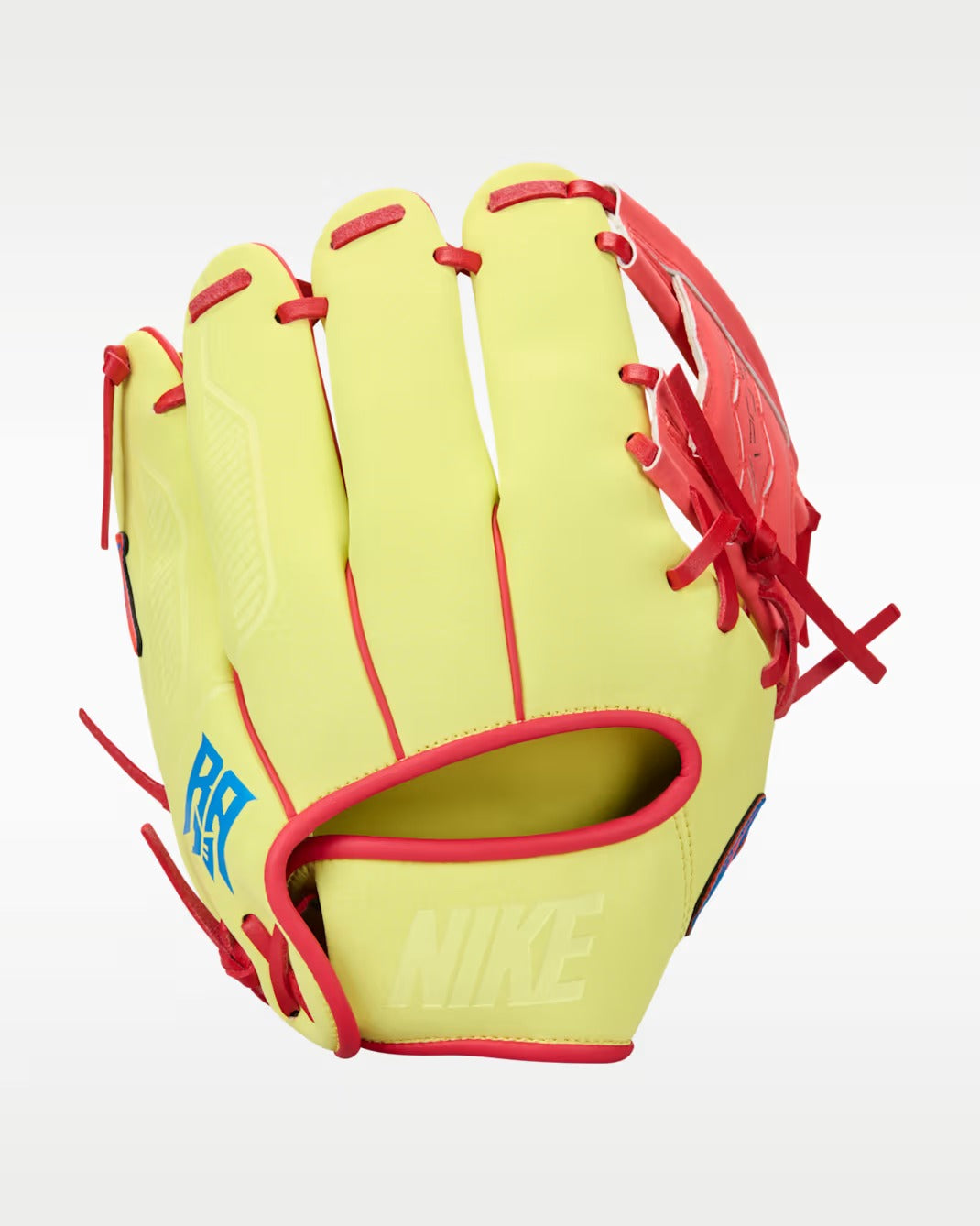 Guante De Beisbol Infantil Nike Vapor Ronald Acuña Jr. Amarillo 10.5 In Lanzador Diestro