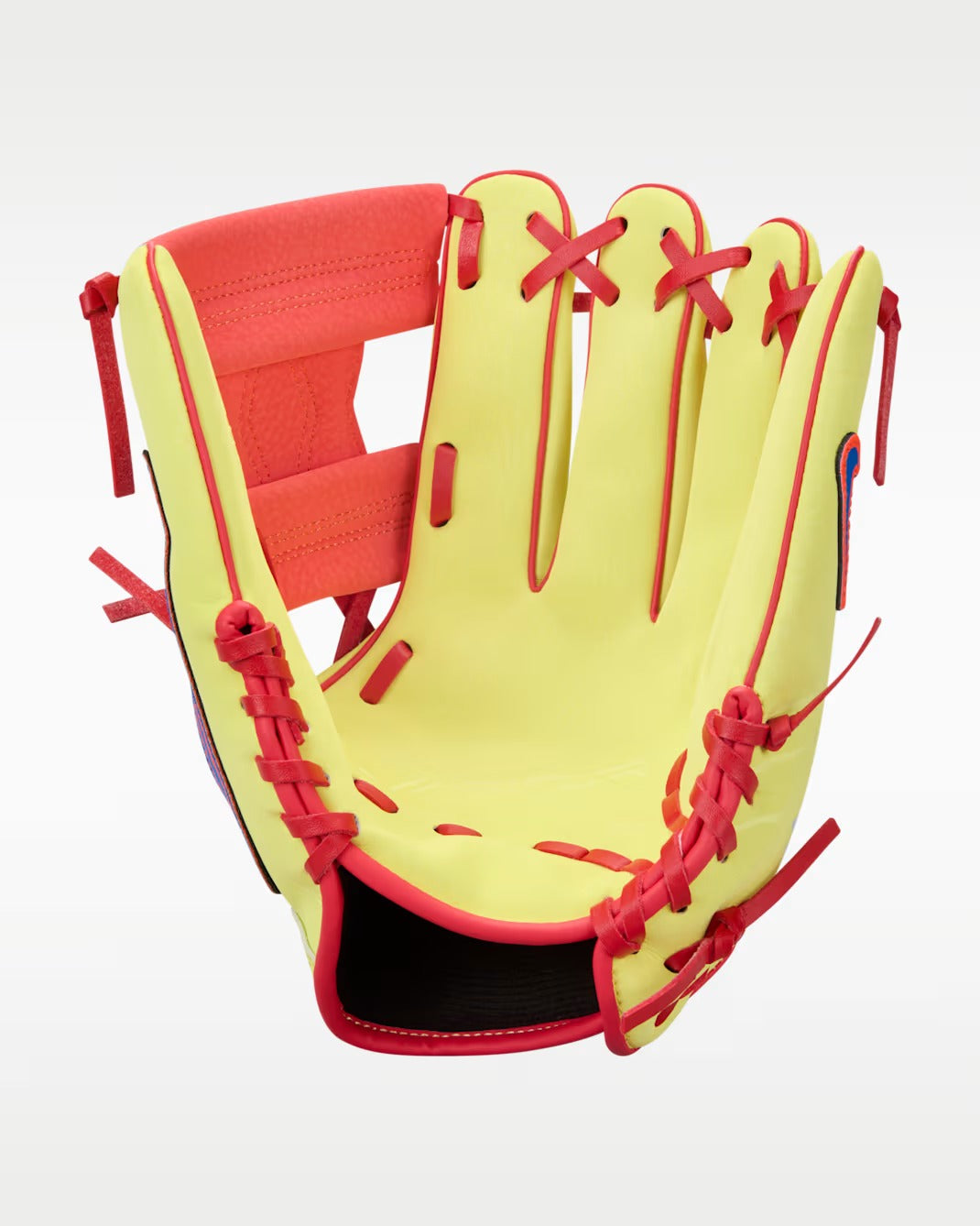 Guante De Beisbol Infantil Nike Vapor Ronald Acuña Jr. Amarillo 10.5 In Lanzador Diestro