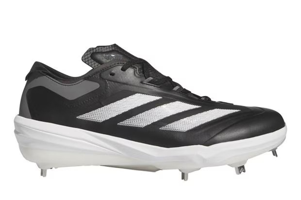 Spikes De Beisbol Adidas Adizero Impact BSB Negro Con Blanco Metal