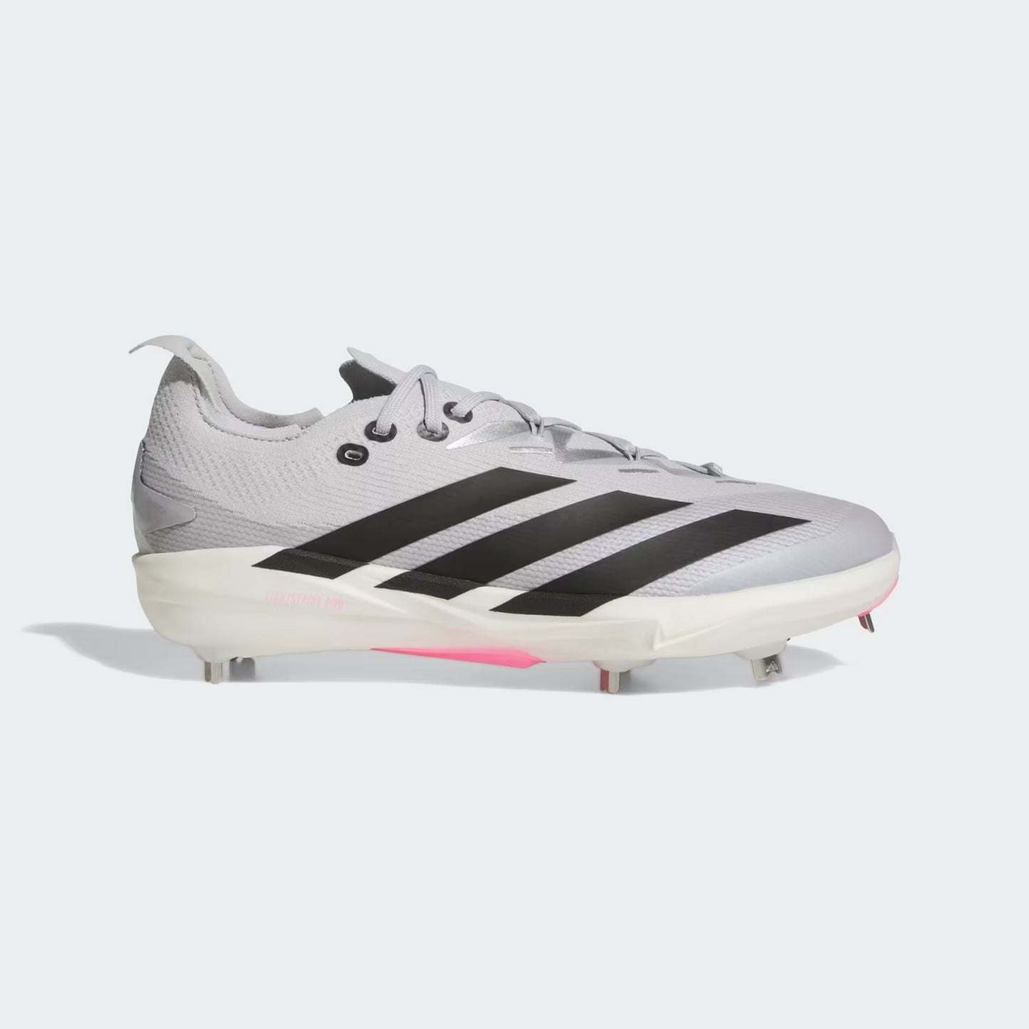 Spikes De Beisbol Adidas Adizero Electric+ 2.0 Grises Metal