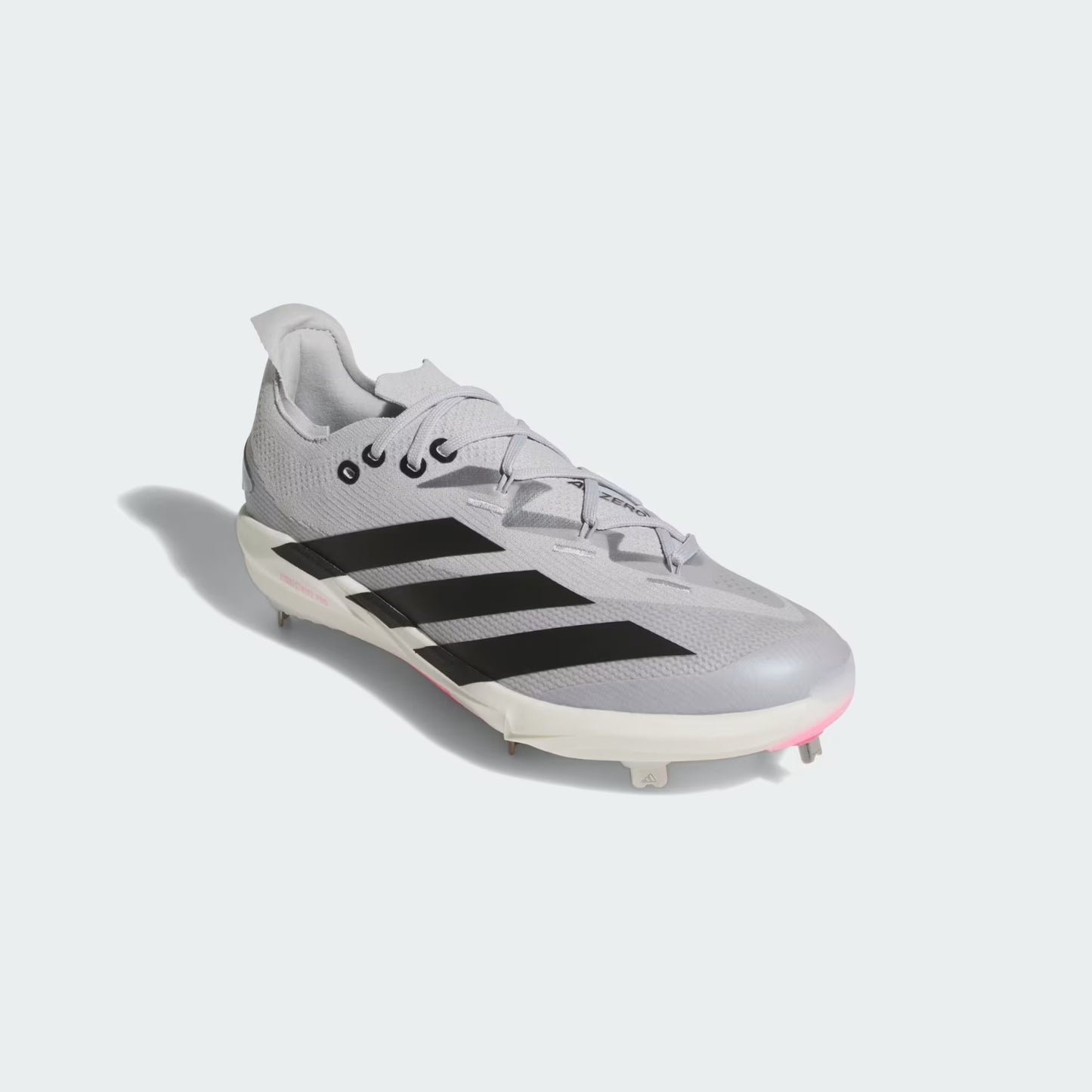 Spikes De Beisbol Adidas Adizero Electric+ 2.0 Grises Metal