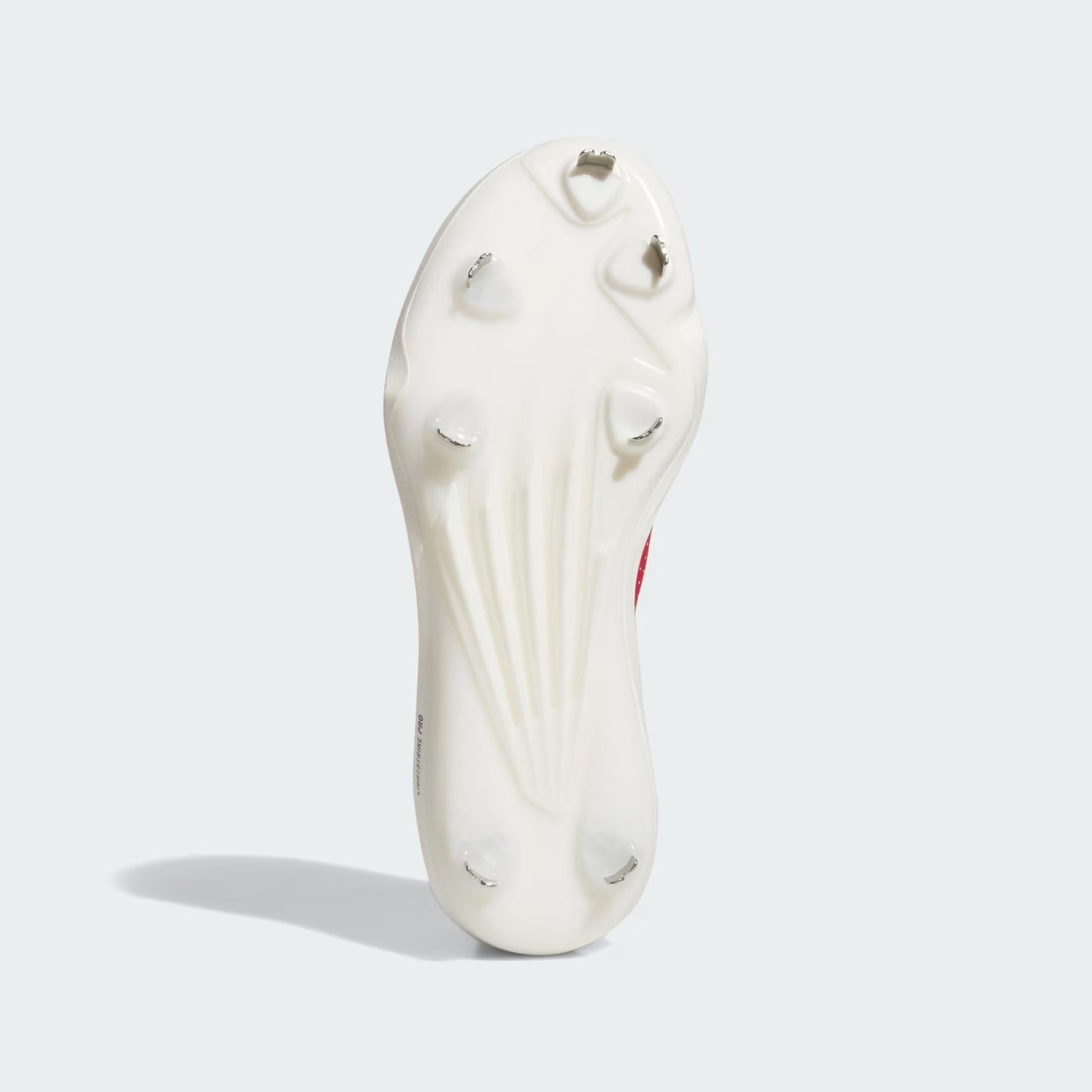 Spikes De Beisbol Adidas Adizero Electric 2.0 Blanco Con Rojo Metal