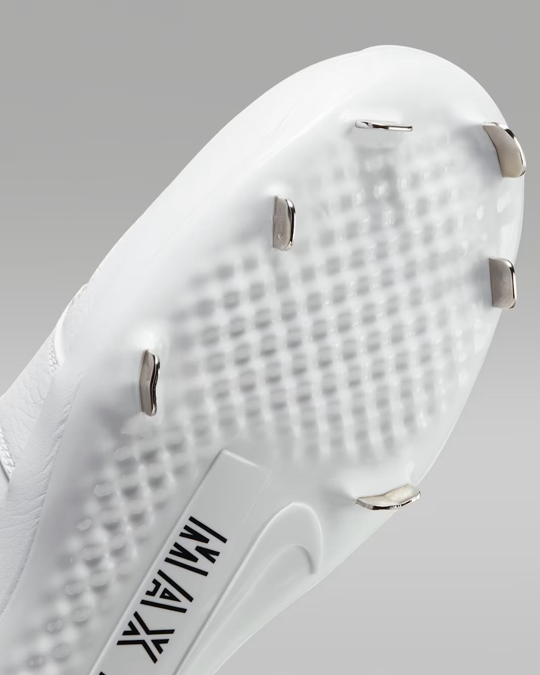 Spikes De Beisbol Nike Air Jordan 1 Retro Blanco Metal