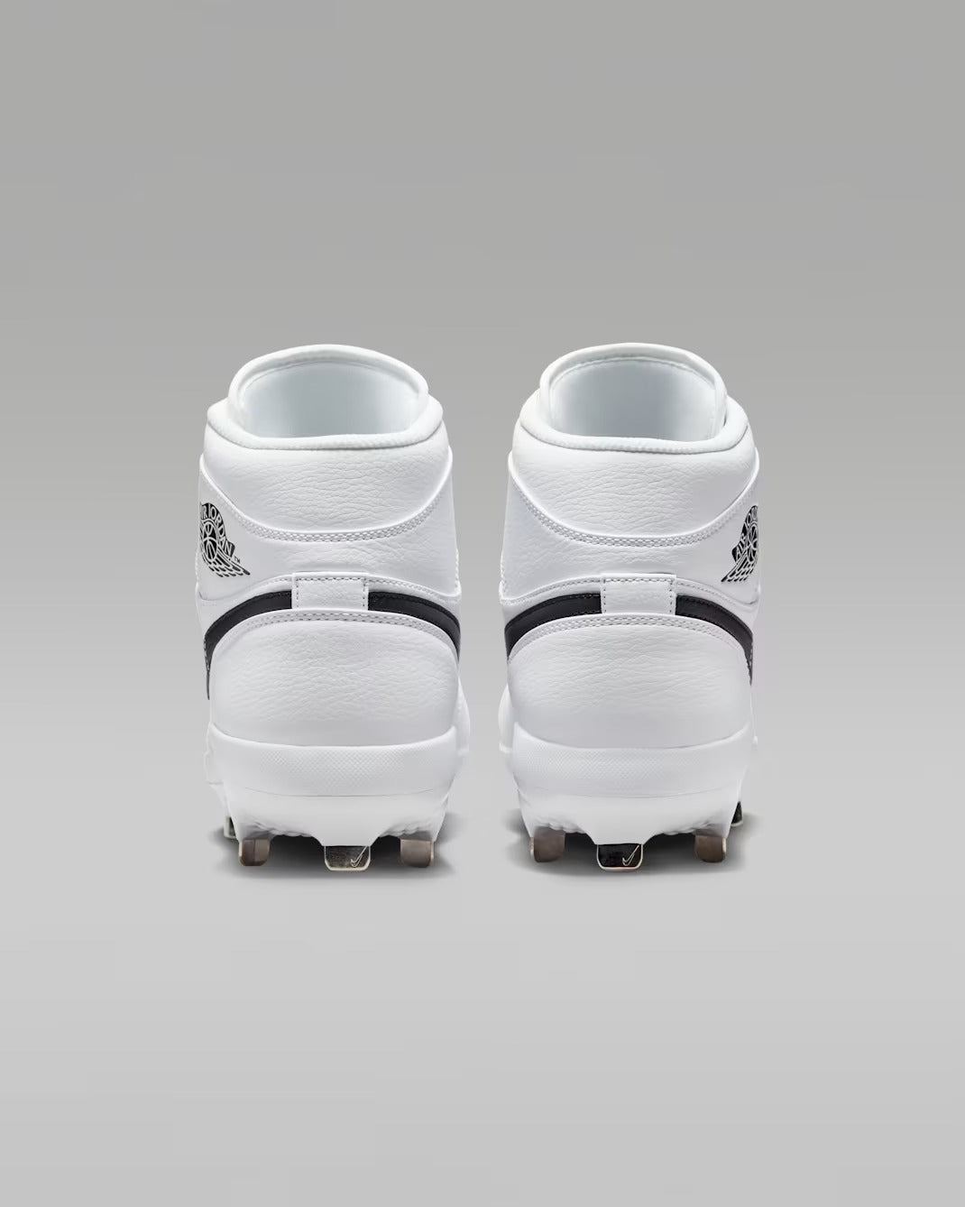 Spikes De Beisbol Nike Air Jordan 1 Retro Blanco Metal