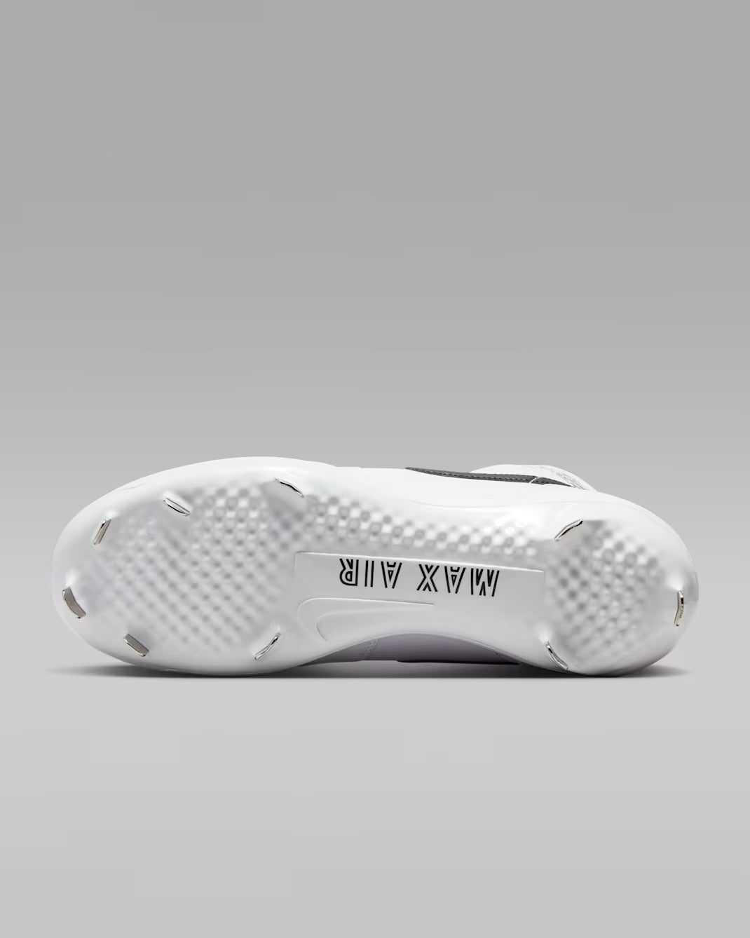 Spikes De Beisbol Nike Air Jordan 1 Retro Blanco Metal