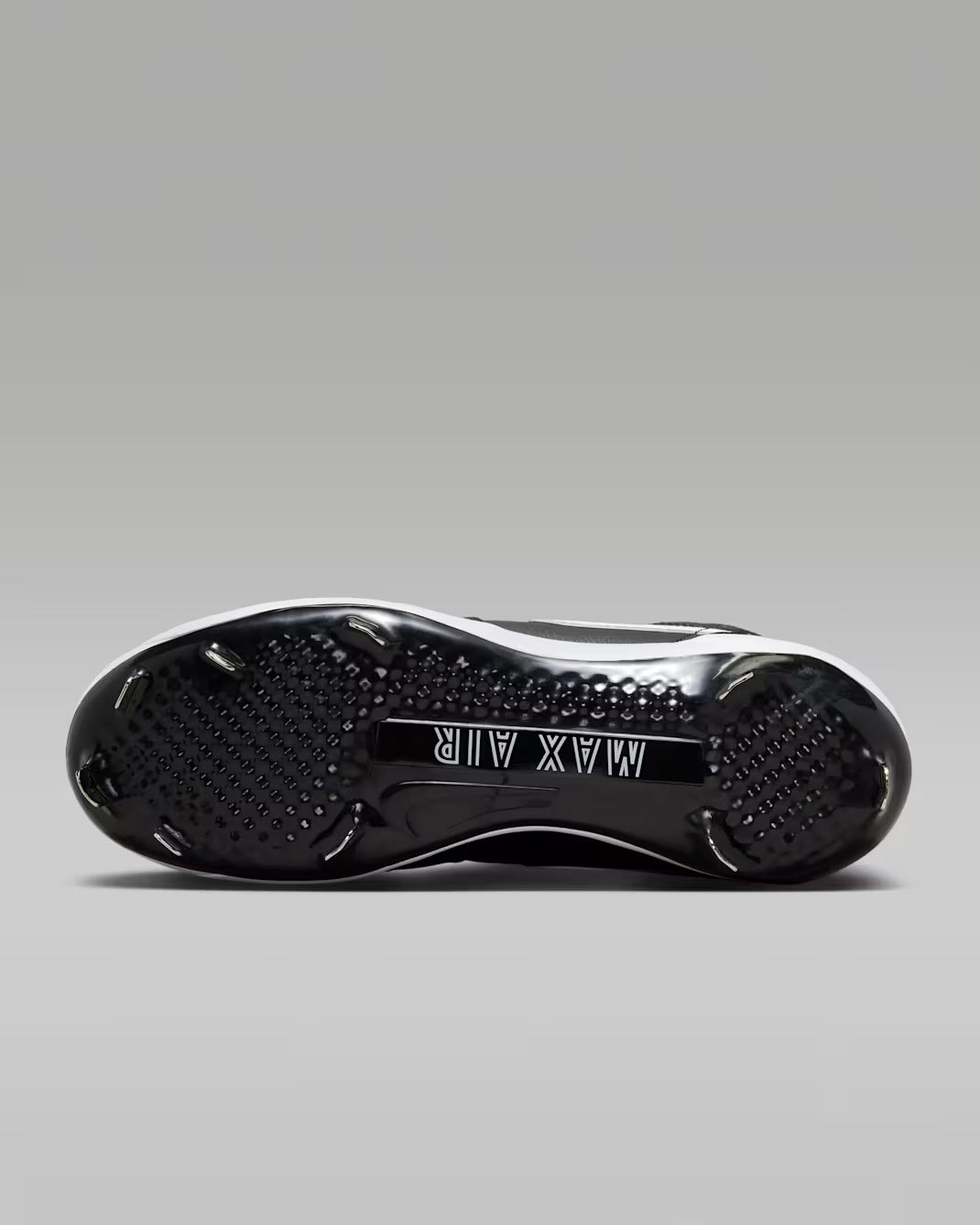 Spikes De Beisbol Nike Air Jordan 1 Retro Negro Metal