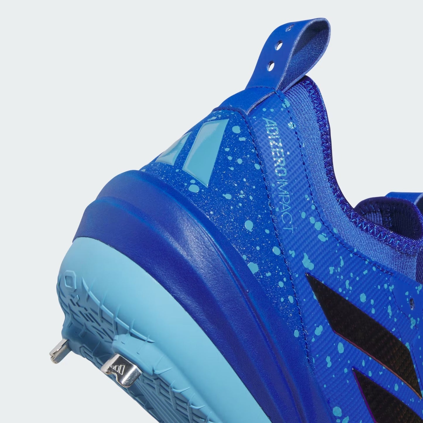Spikes De Beisbol Adidas Adizero Impact Bsb Shades 2.0 Azules Metal