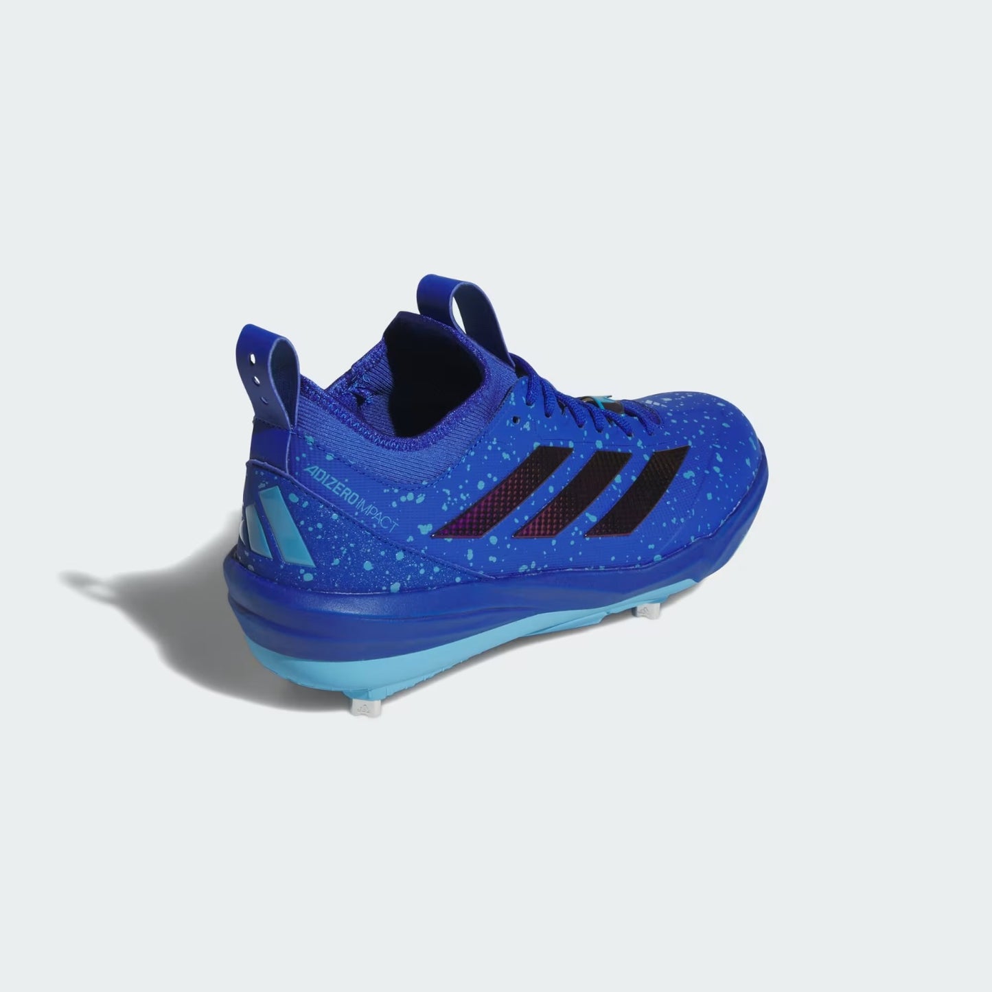 Spikes De Beisbol Adidas Adizero Impact Bsb Shades 2.0 Azules Metal