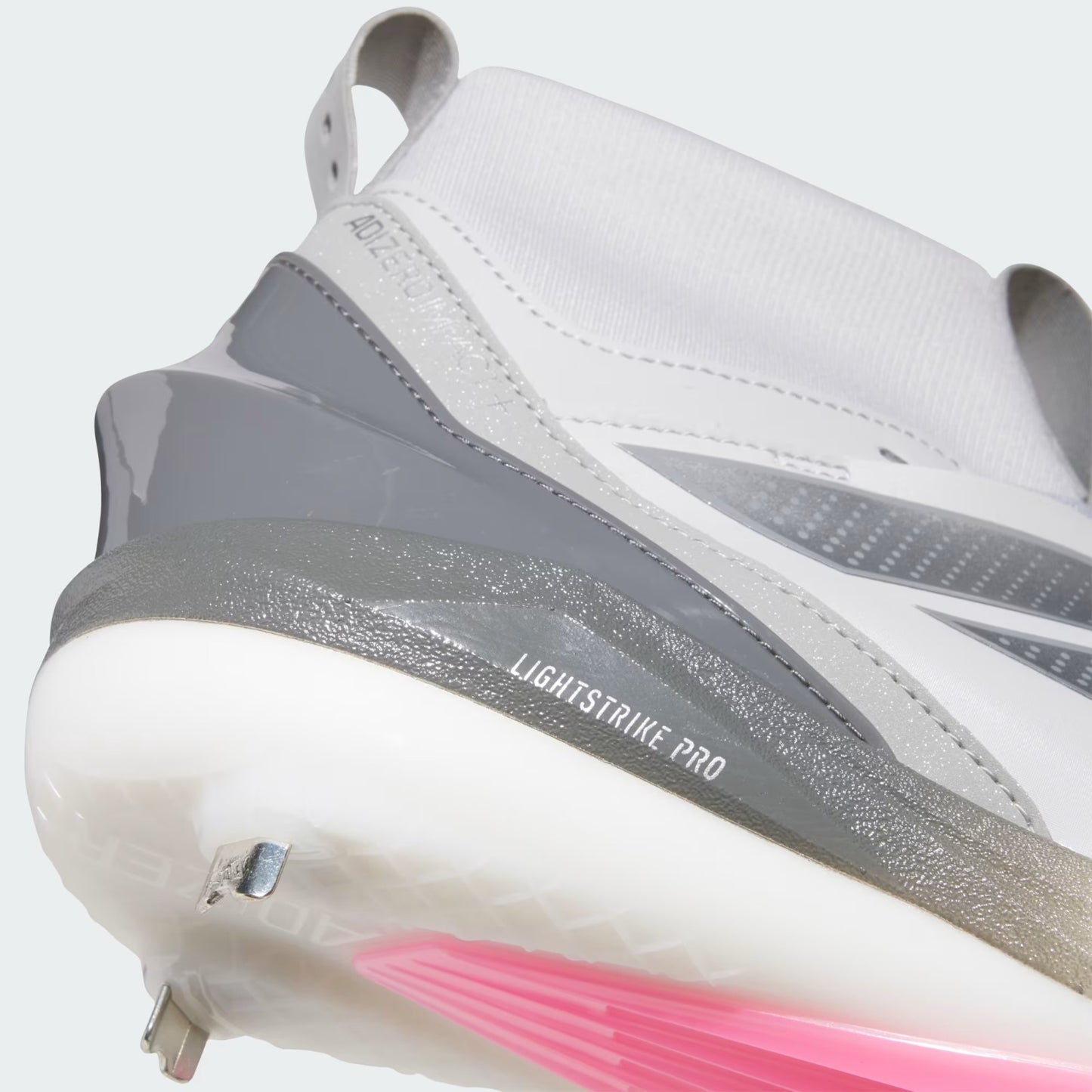 Spikes De Beisbol Adidas Adizero Impact+ 2.0 Grises Mid Metal