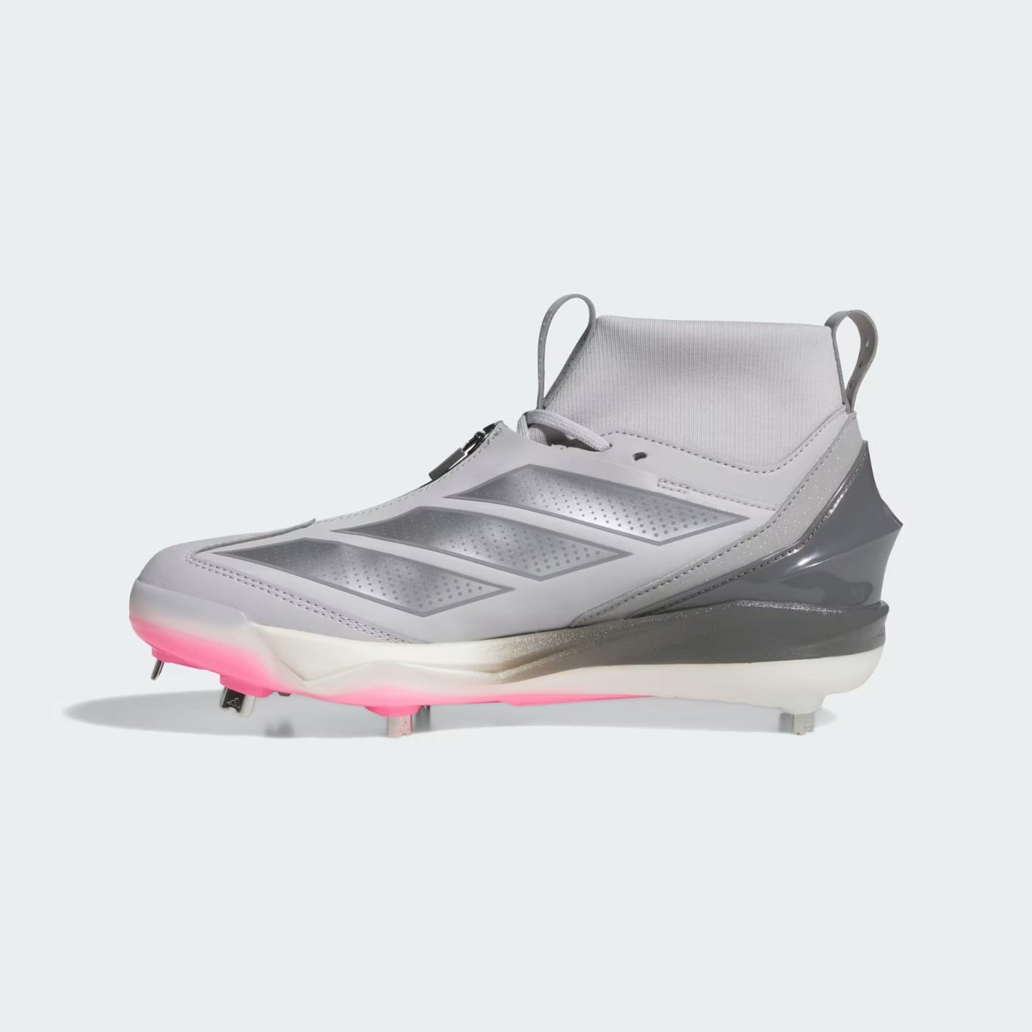Spikes De Beisbol Adidas Adizero Impact+ 2.0 Grises Mid Metal