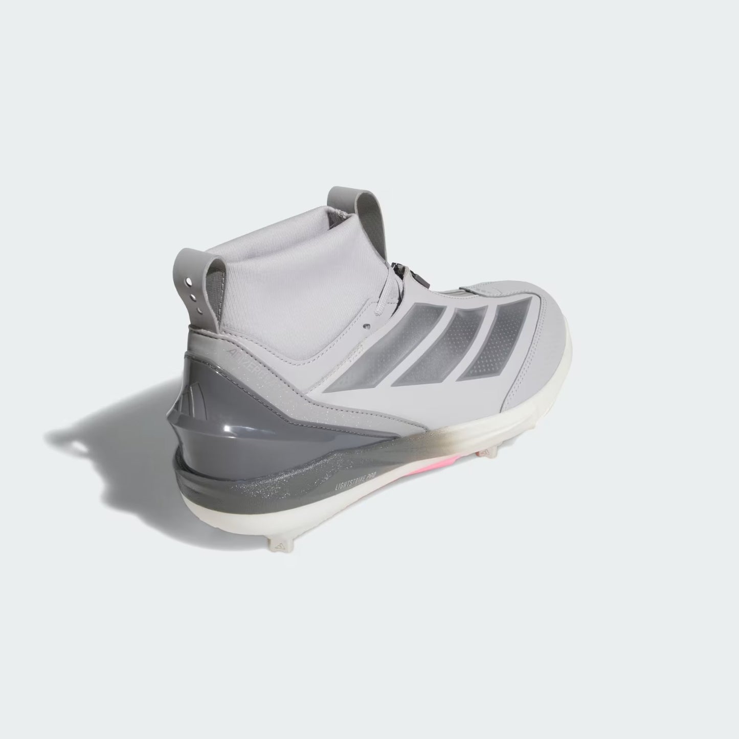 Spikes De Beisbol Adidas Adizero Impact+ 2.0 Grises Mid Metal