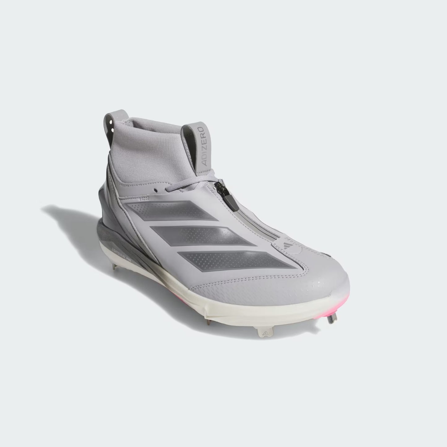 Spikes De Beisbol Adidas Adizero Impact+ 2.0 Grises Mid Metal