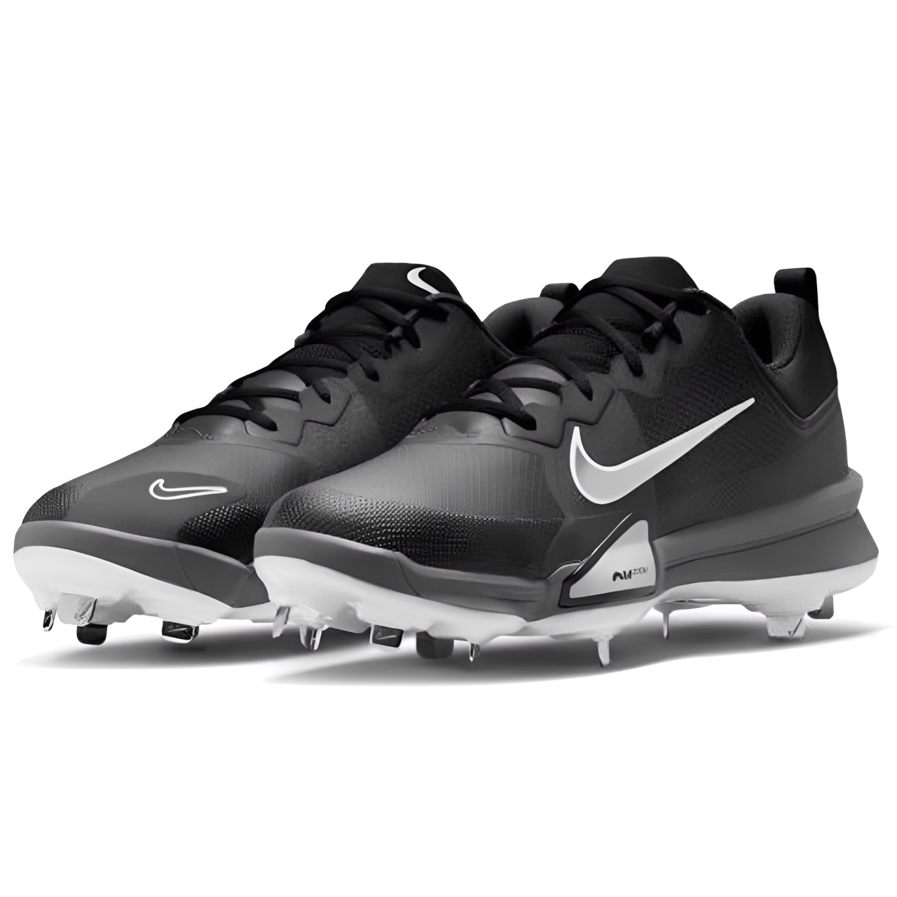 Spikes De Beisbol Nike Force Zoom Trout 9 Pro Negro Con Gris Metal