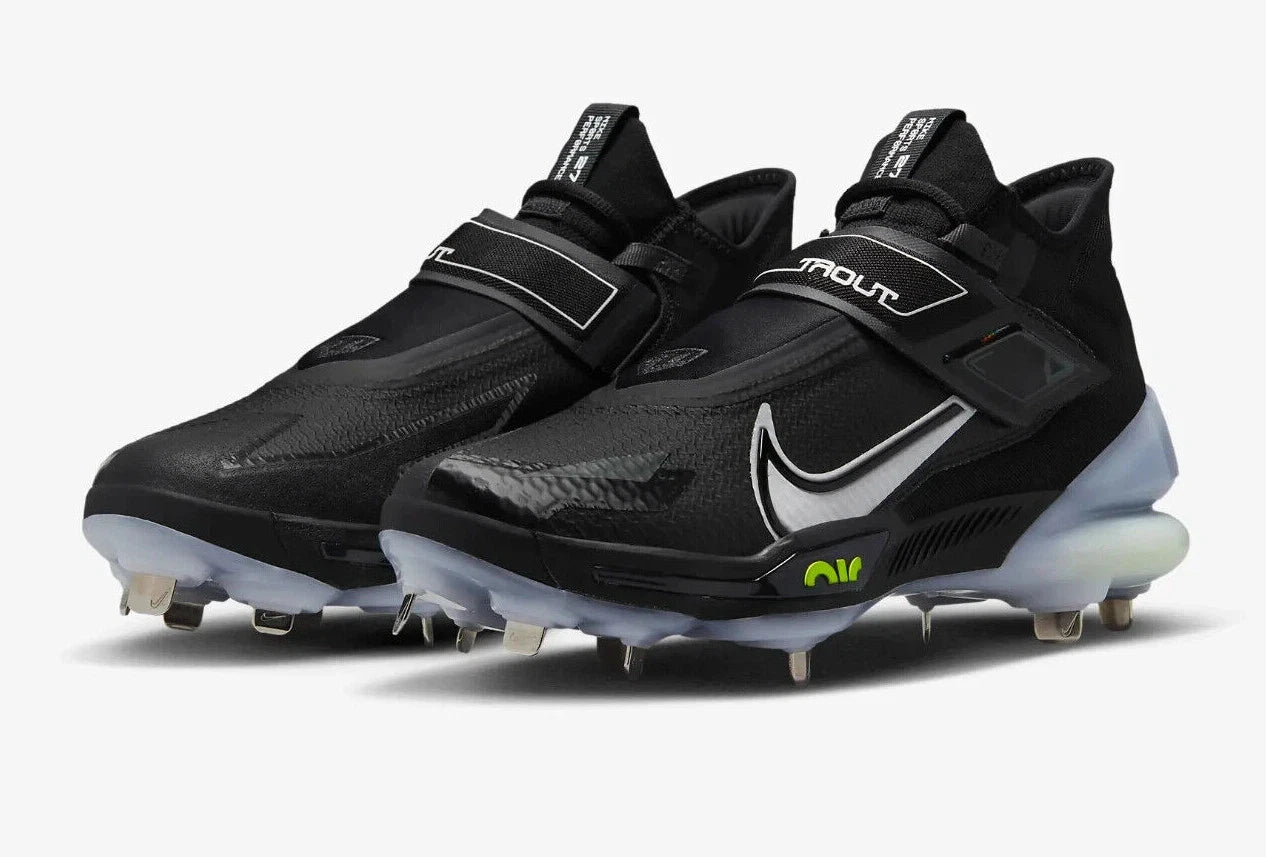 Spikes De Beisbol Nike Force Zoom Trout 8 Elite Negro Metal