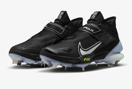 Spikes De Beisbol Nike Force Zoom Trout 8 Elite Negro Metal