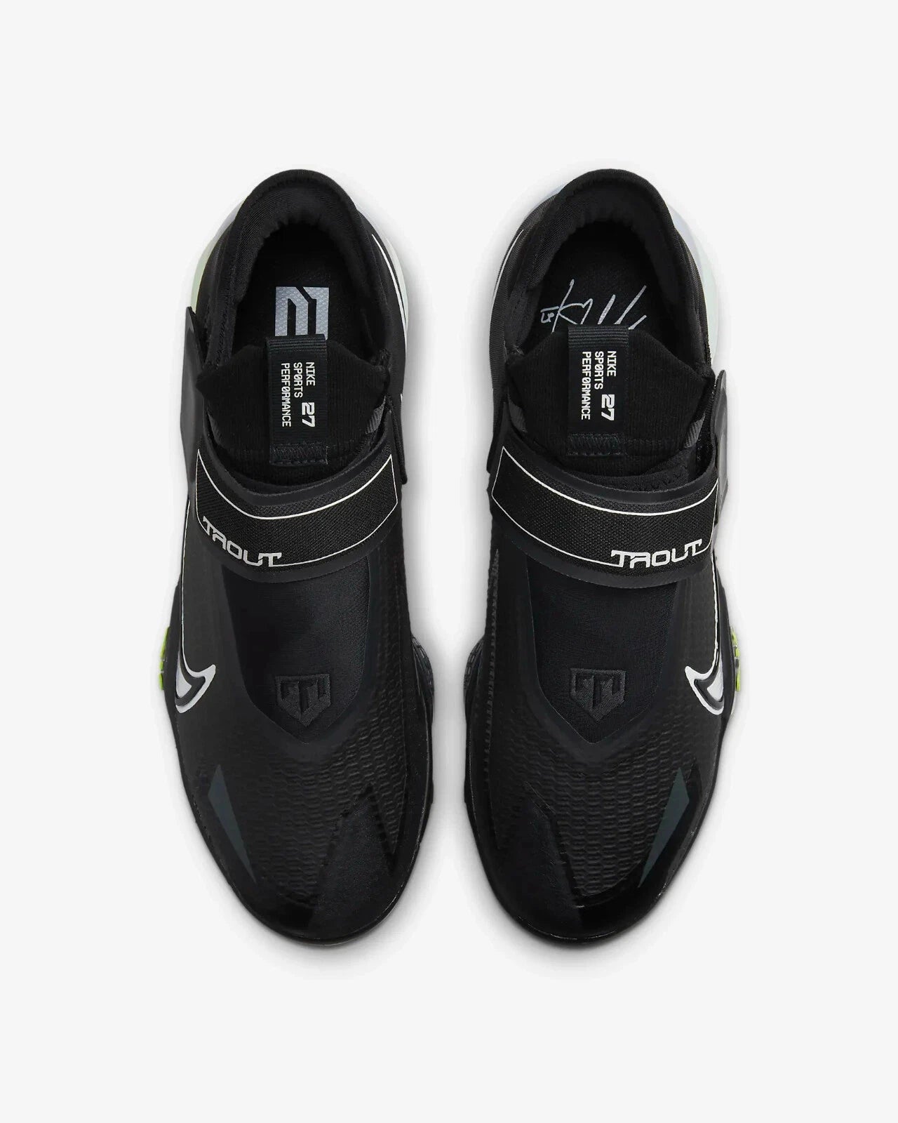 Spikes De Beisbol Nike Force Zoom Trout 8 Elite Negro Metal
